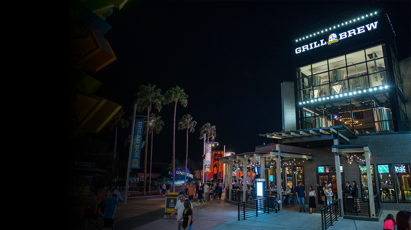 NBC Sports Grill and Brew Opens at Universal Orlando
