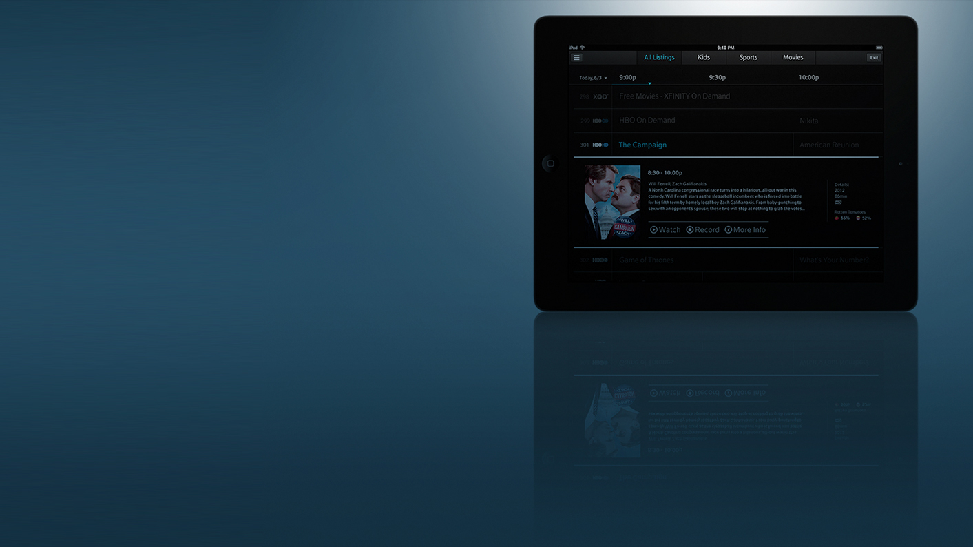 Comcast Launches X1 DVR with Cloud Technology and Live InHome
