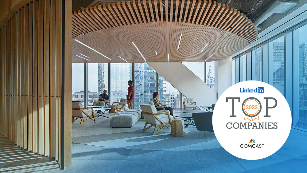 Comcast NBCUniversal Named a Top 10 Workplace in U.S. by LinkedIn