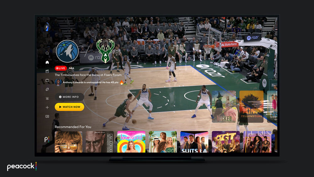 Peacock’s NBA Streaming Experience Coming This Fall Offers Intuitive ...