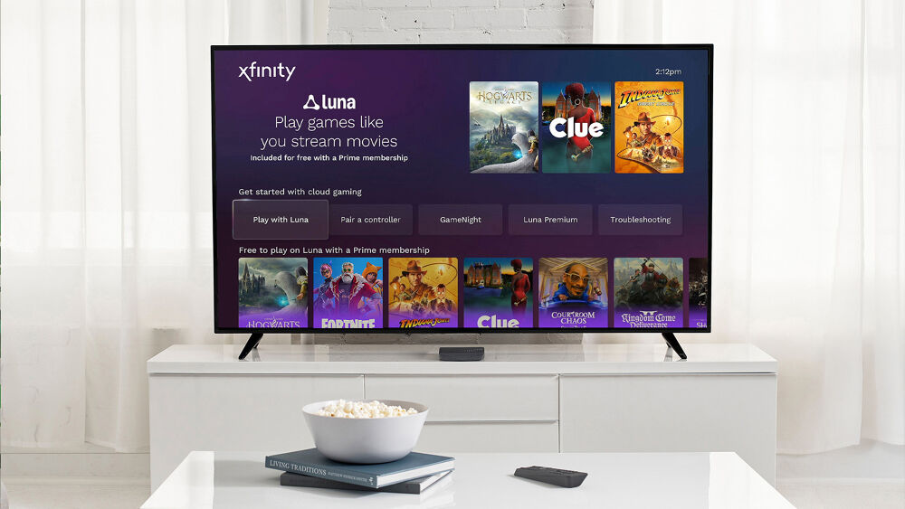 Comcast and Amazon Bring Amazon Luna Cloud Gaming to Xfinity’s Entertainment Devices