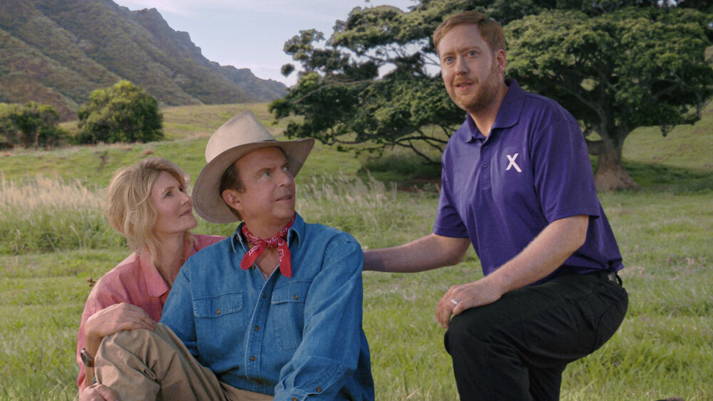 Official image for Xfinity and Jurassic Park collaborate on national Super Bowl campaign