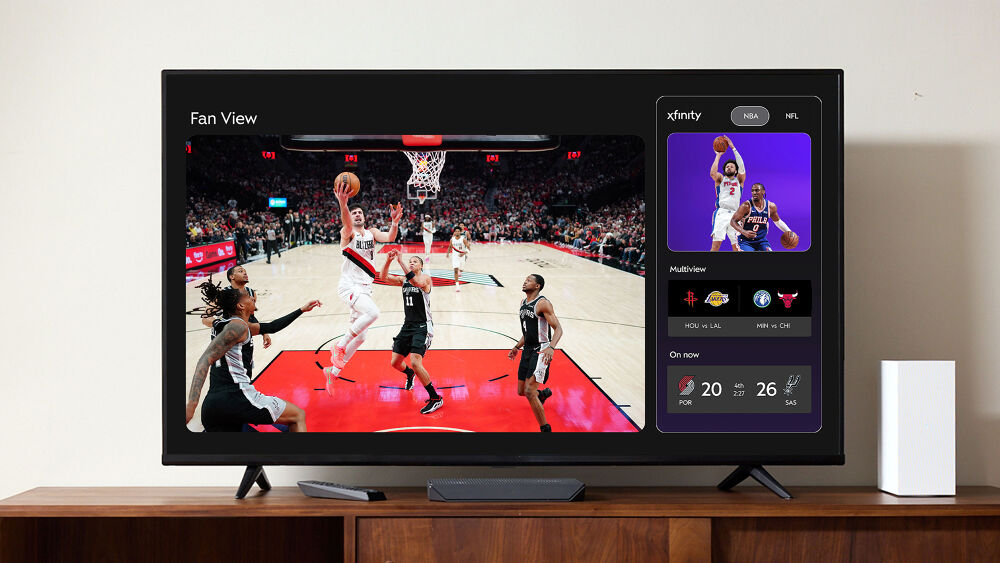 Xfinity Powers Up Its NBA Viewing Experience with RealTime4K, Smart ...