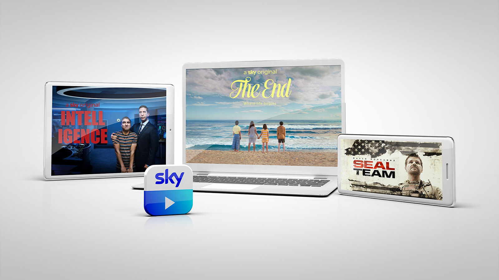 Sky content displayed on multiple devices